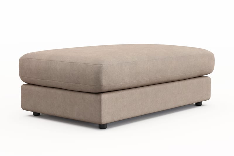 Arken Lyx Rektangulär Fotpall i Tyg - Beige - Möbler - Vardagsrum - Stolar & sittmöbler - Pallar - Fotpall