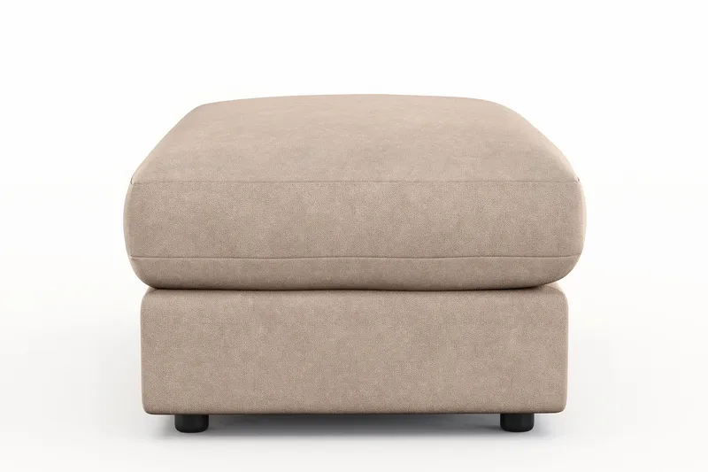 Arken Lyx Rektangulär Fotpall i Tyg - Beige - Möbler - Vardagsrum - Stolar & sittmöbler - Pallar - Fotpall