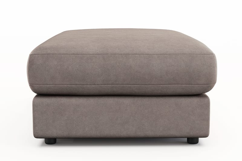 Arken Lyx Rektangulär Fotpall i Tyg - Brun - Möbler - Vardagsrum - Stolar & sittmöbler - Pallar - Fotpall