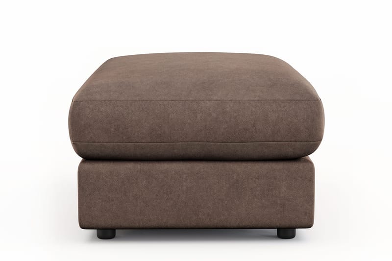 Arken Lyx Rektangulär Fotpall i Tyg - Brun - Möbler - Vardagsrum - Stolar & sittmöbler - Pallar - Fotpall