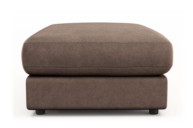 Arken Lyx Rektangulär Fotpall i Tyg - Brun - Möbler - Vardagsrum - Stolar & sittmöbler - Pallar - Fotpall