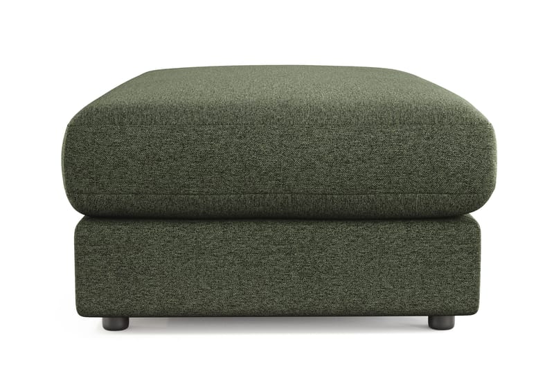 Arken Lyx Rektangulär Fotpall i Tyg - Grön - Möbler - Vardagsrum - Stolar & sittmöbler - Pallar - Fotpall