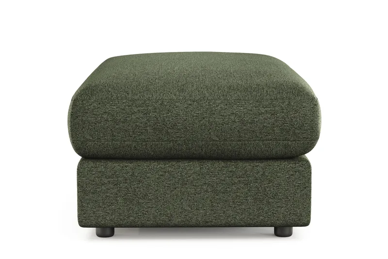 Arken Lyx Rektangulär Fotpall i Tyg - Grön - Möbler - Vardagsrum - Stolar & sittmöbler - Pallar - Fotpall