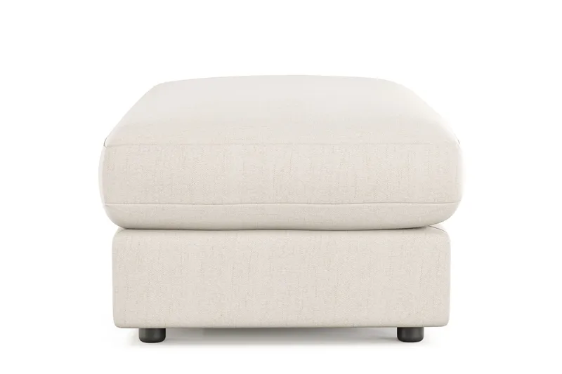 Arken Lyx Rektangulär Fotpall i Tyg - Ljusbeige - Möbler - Vardagsrum - Stolar & sittmöbler - Pallar - Fotpall
