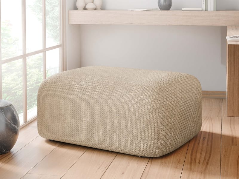 Barile Fotpall 70 cm - Brun - Möbler - Vardagsrum - Stolar & sittmöbler - Pallar - Fotpall
