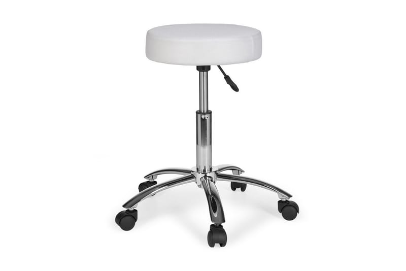 BEERLY Sittpall Vit - Vit - Möbler - Vardagsrum - Stolar & sittmöbler - Pallar