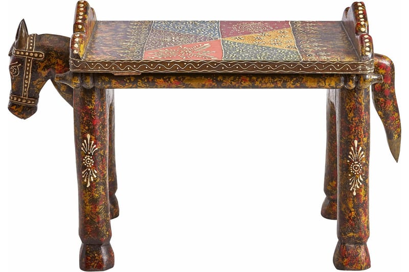 BERNEDO Pall 58 Brun - Möbler - Vardagsrum - Stolar & sittmöbler - Pallar