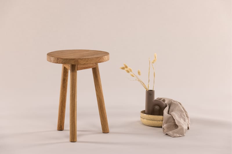 Bohus Sittpall 33x33 cm - Brun - Möbler - Vardagsrum - Stolar & sittmöbler - Pallar