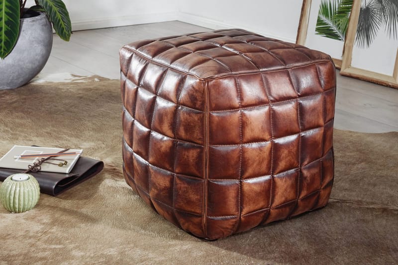 Brandan Sittpall - Brun - Möbler - Vardagsrum - Stolar & sittmöbler - Pallar