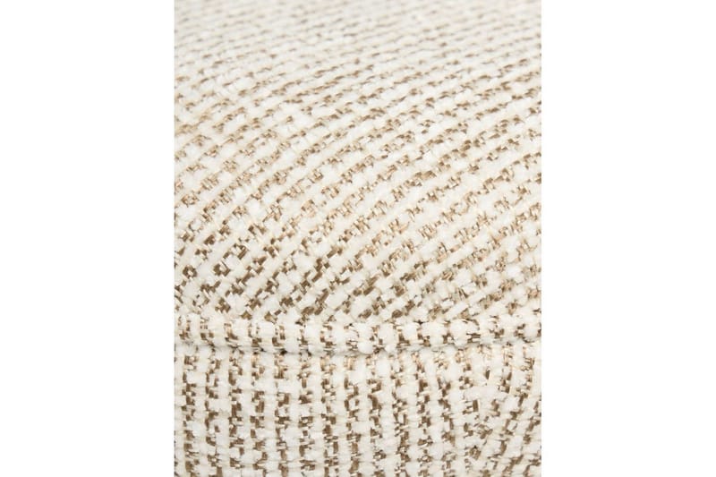 Brenric Howard fotpall 38 cm - Cream/Valnöt - Möbler - Vardagsrum - Stolar & sittmöbler - Pallar - Fotpall