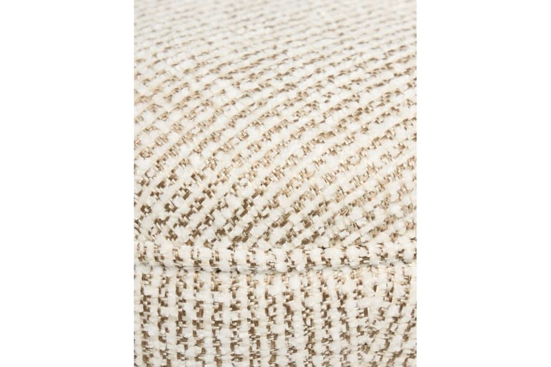 Brenric Howard fotpall 38 cm - Cream/Valnöt - Möbler - Vardagsrum - Stolar & sittmöbler - Pallar - Fotpall