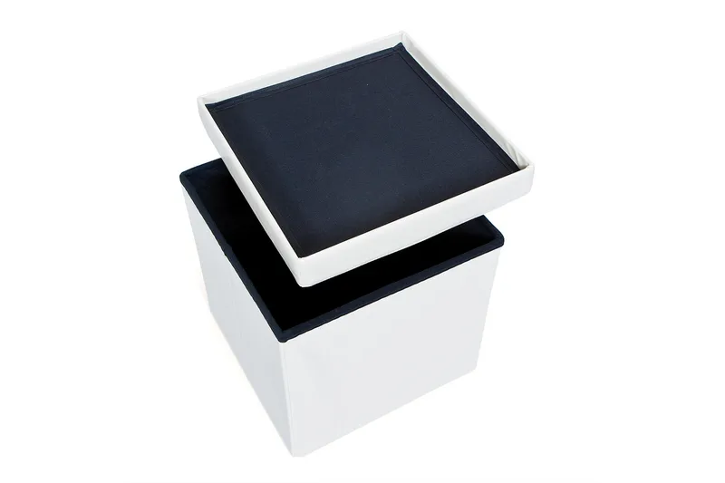 Catullus Förvaringspall - Vit - Möbler - Vardagsrum - Stolar & sittmöbler - Sittpuff