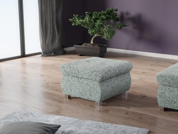 Cerys Fotpall 60 cm - Grå - Möbler - Vardagsrum - Stolar & sittmöbler - Pallar - Fotpall