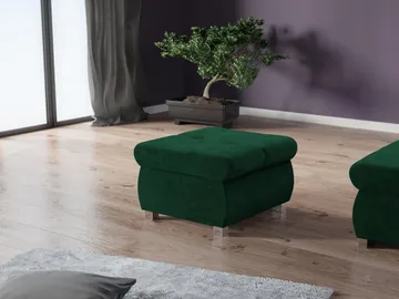 Cerys Fotpall 60 cm - Grön - Möbler - Vardagsrum - Stolar & sittmöbler - Pallar - Fotpall