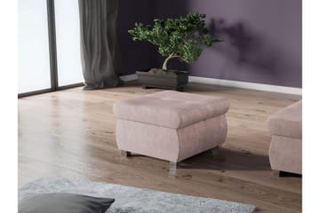 Cerys Fotpall 60 cm - Rosa - Möbler - Vardagsrum - Stolar & sittmöbler - Pallar - Fotpall