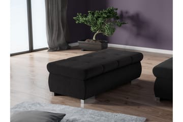 Cerys Fotpall 60 cm - Svart - Möbler - Vardagsrum - Stolar & sittmöbler - Pallar - Fotpall