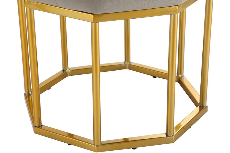 Charites Sittpall - Grå - Möbler - Vardagsrum - Stolar & sittmöbler - Pallar