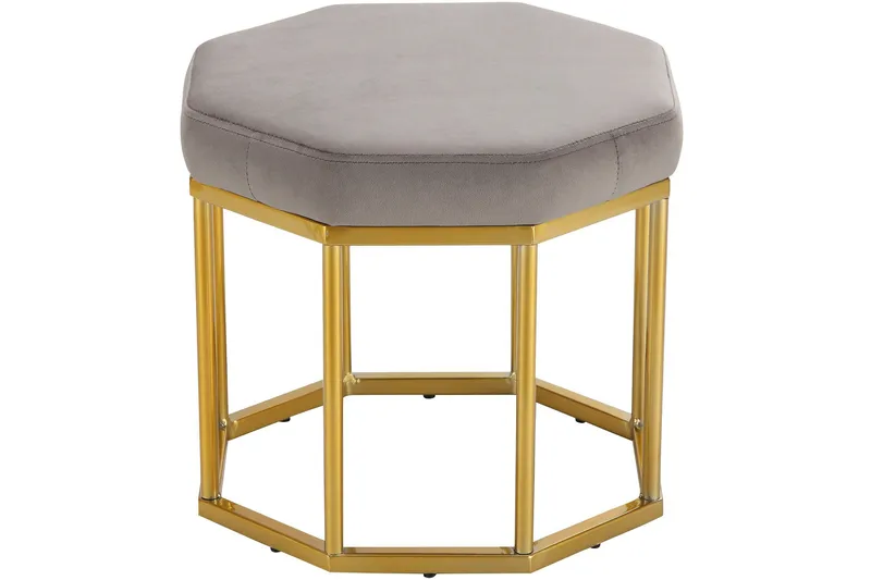 Charites Sittpall - Grå - Möbler - Vardagsrum - Stolar & sittmöbler - Pallar