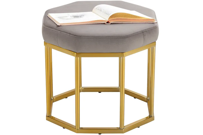 Charites Sittpall - Grå - Möbler - Vardagsrum - Stolar & sittmöbler - Pallar