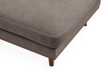 Copenhagen Premium Fotpall i Chenille - Brun - Möbler - Vardagsrum - Stolar & sittmöbler - Pallar - Fotpall