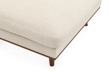 Copenhagen Premium Fotpall i Chenille - Ljusbeige - Möbler - Vardagsrum - Stolar & sittmöbler - Pallar - Fotpall