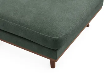 Copenhagen Premium Fotpall i Chenille - Grön - Möbler - Vardagsrum - Stolar & sittmöbler - Pallar - Fotpall