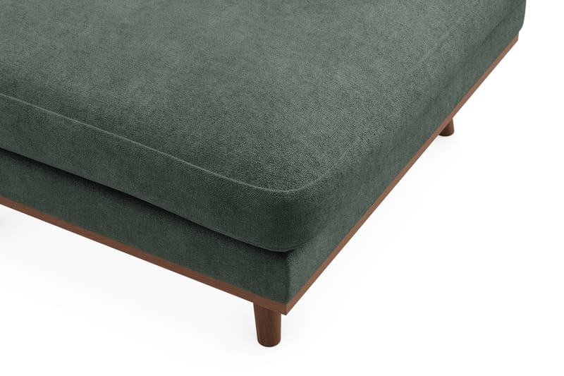 Copenhagen Premium Fotpall i Chenille - Grön - Möbler - Vardagsrum - Stolar & sittmöbler - Pallar - Fotpall