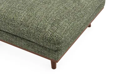 Copenhagen Premium Fotpall i Chenille - Grön - Möbler - Vardagsrum - Stolar & sittmöbler - Pallar - Fotpall