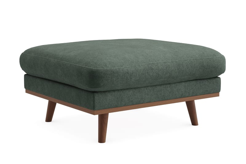 Copenhagen Premium Fotpall i Chenille - Grön - Möbler - Vardagsrum - Stolar & sittmöbler - Pallar - Fotpall