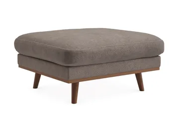 Copenhagen Premium Fotpall i Chenille - Brun - Möbler - Vardagsrum - Stolar & sittmöbler - Pallar - Fotpall