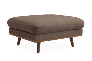 Copenhagen Premium Fotpall i Chenille - Mörkbrun - Möbler - Vardagsrum - Stolar & sittmöbler - Pallar - Fotpall