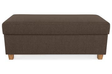 Crazy Fotpall med Förvaring 120x50 - Brun - Möbler - Vardagsrum - Stolar & sittmöbler - Pallar - Fotpall