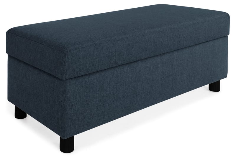 Crazy Fotpall med Förvaring 120x50, Mörkblå