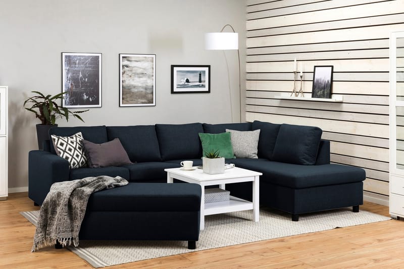 Crazy Fotpall med Förvaring 120x50 - Mörkblå - Möbler - Vardagsrum - Stolar & sittmöbler - Pallar - Fotpall