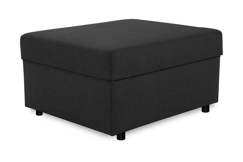 Crazy Fotpall med Förvaring 80x65, Antracit