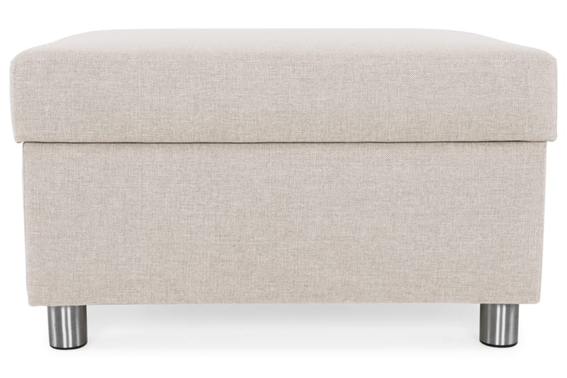 Crazy Fotpall med Förvaring 80x65 - Beige - Möbler - Vardagsrum - Stolar & sittmöbler - Pallar - Fotpall
