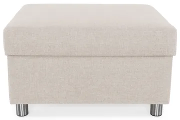 Crazy Fotpall med Förvaring 80x65 - Beige - Möbler - Vardagsrum - Stolar & sittmöbler - Pallar - Fotpall