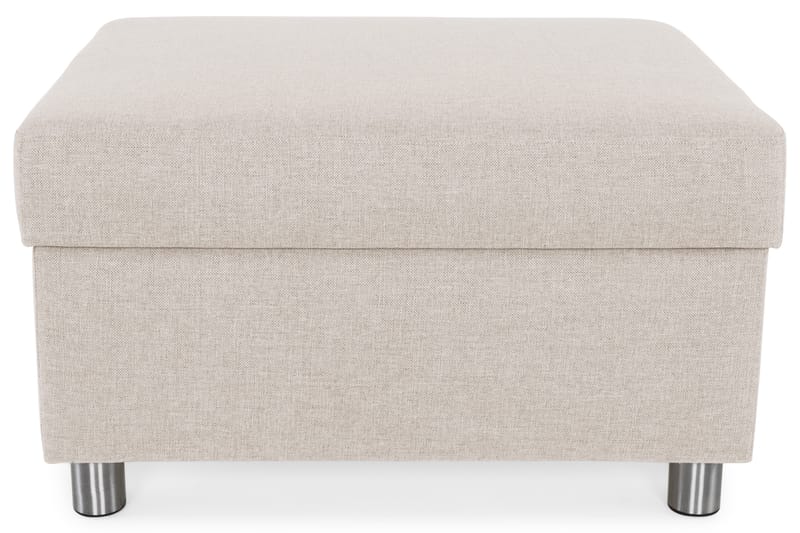 Crazy Fotpall med Förvaring 80x65 - Beige - Möbler - Vardagsrum - Stolar & sittmöbler - Pallar - Fotpall