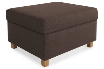 Crazy Fotpall med Förvaring 80x65 - Brun - Möbler - Vardagsrum - Stolar & sittmöbler - Pallar - Fotpall