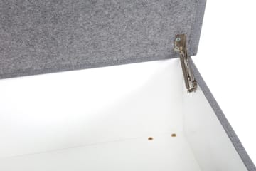 Crazy Fotpall med Förvaring 80x65 - Grå - Möbler - Vardagsrum - Stolar & sittmöbler - Pallar - Fotpall