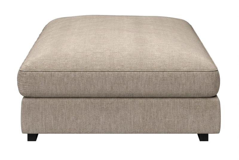 Dubai Fotpall i Tyg - Beige/Grå - Möbler - Vardagsrum - Stolar & sittmöbler - Pallar - Fotpall