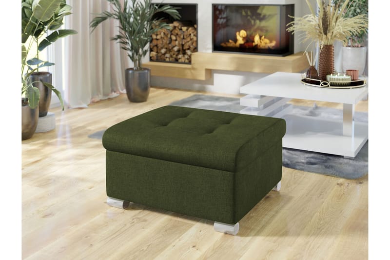 Dynir Fotpall 68 cm - Grön - Möbler - Vardagsrum - Stolar & sittmöbler - Pallar - Fotpall