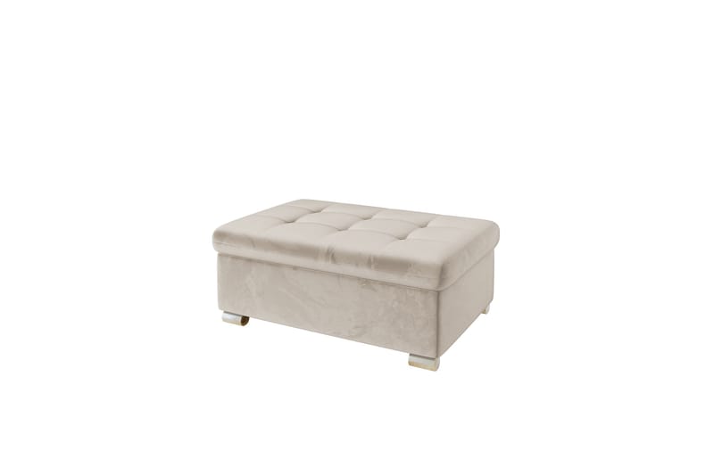 Dynir Fotpall 70 cm - Beige - Möbler - Vardagsrum - Stolar & sittmöbler - Pallar - Fotpall