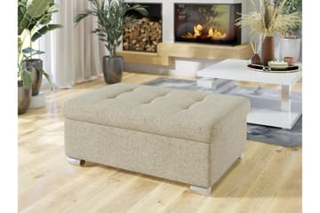 Dynir Fotpall 70 cm - Beige - Möbler - Vardagsrum - Stolar & sittmöbler - Pallar - Fotpall