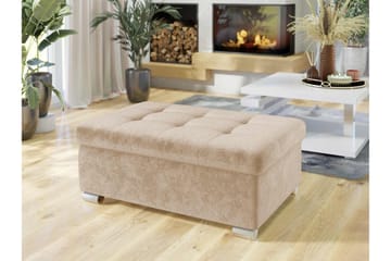 Dynir Fotpall 70 cm - Beige - Möbler - Vardagsrum - Stolar & sittmöbler - Pallar - Fotpall