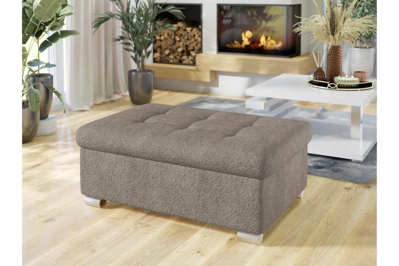 Dynir Fotpall 70 cm - Grå - Möbler - Vardagsrum - Stolar & sittmöbler - Pallar - Fotpall