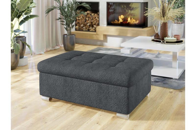 Dynir Fotpall 70 cm - Grå - Möbler - Vardagsrum - Stolar & sittmöbler - Pallar - Fotpall