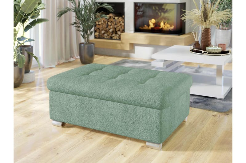 Dynir Fotpall 70 cm - Grön - Möbler - Vardagsrum - Stolar & sittmöbler - Pallar - Fotpall
