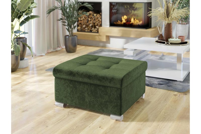 Dynir Fotpall 70 cm - Grön - Möbler - Vardagsrum - Stolar & sittmöbler - Pallar - Fotpall