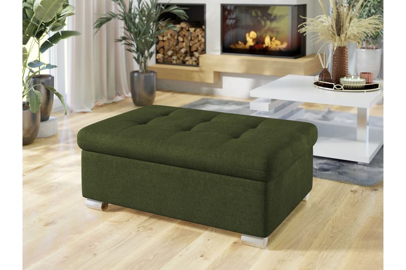 Dynir Fotpall 70 cm - Grön - Möbler - Vardagsrum - Stolar & sittmöbler - Pallar - Fotpall